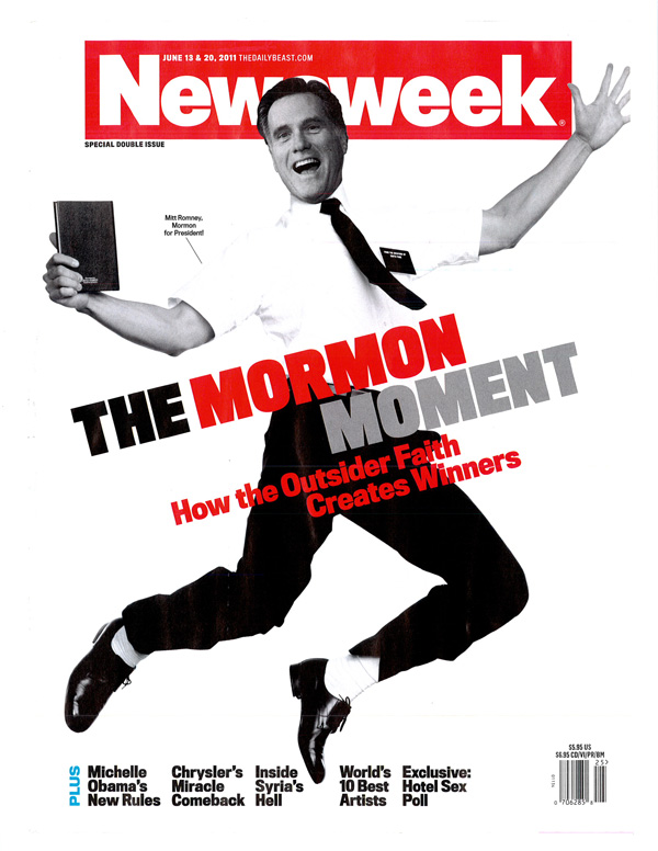 newsweek mitt romney cover. mitt romney. newsweek